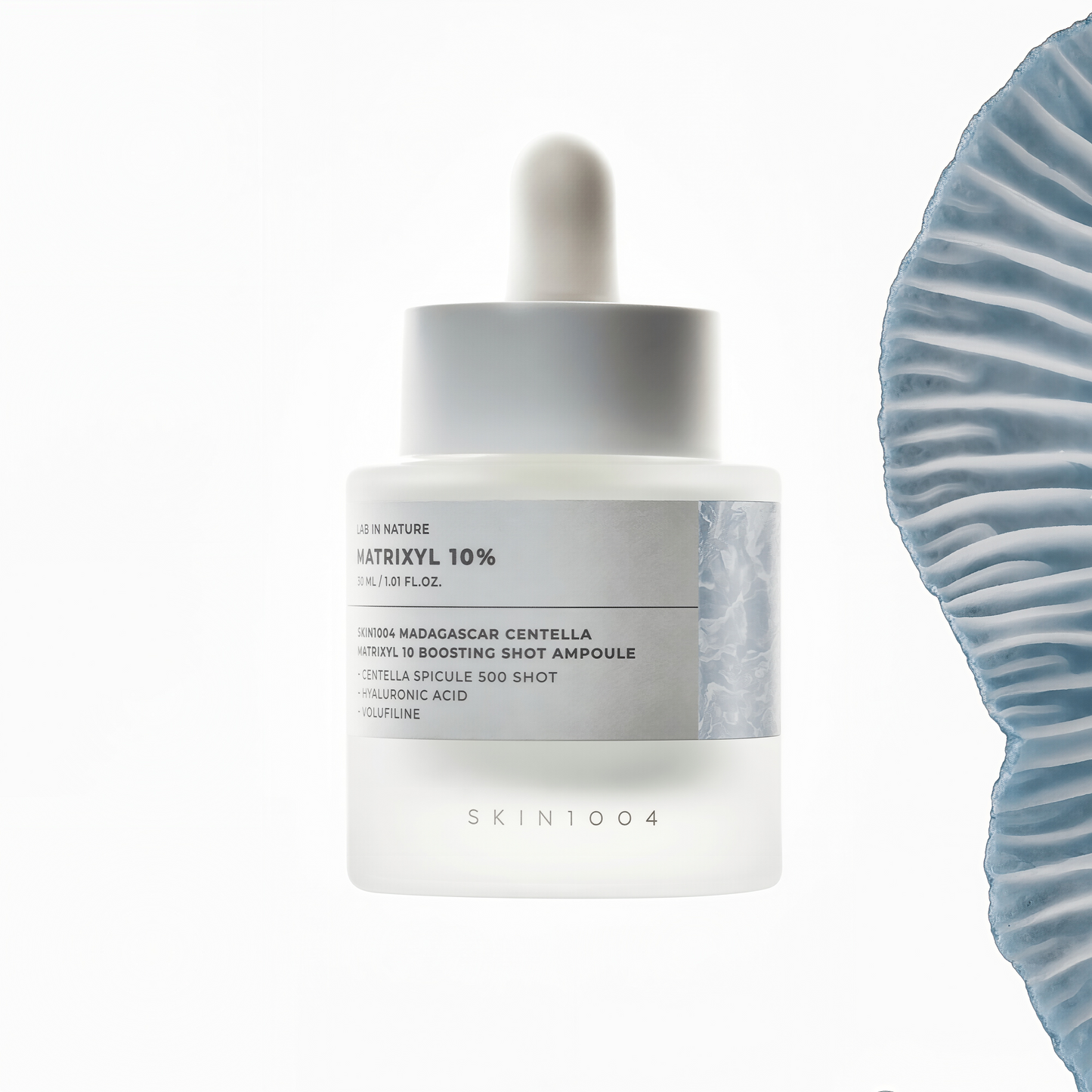 SKIN1004 Matrixyl 10% Boosting Shot Ampoule, Volufiline & Hyaluronic Acid Serum for Face, Spicule for Deep Hydration & Firming, Moisture Volume Care for Under Eye, Korean Skin Care, 1.01fl.oz / 30ml