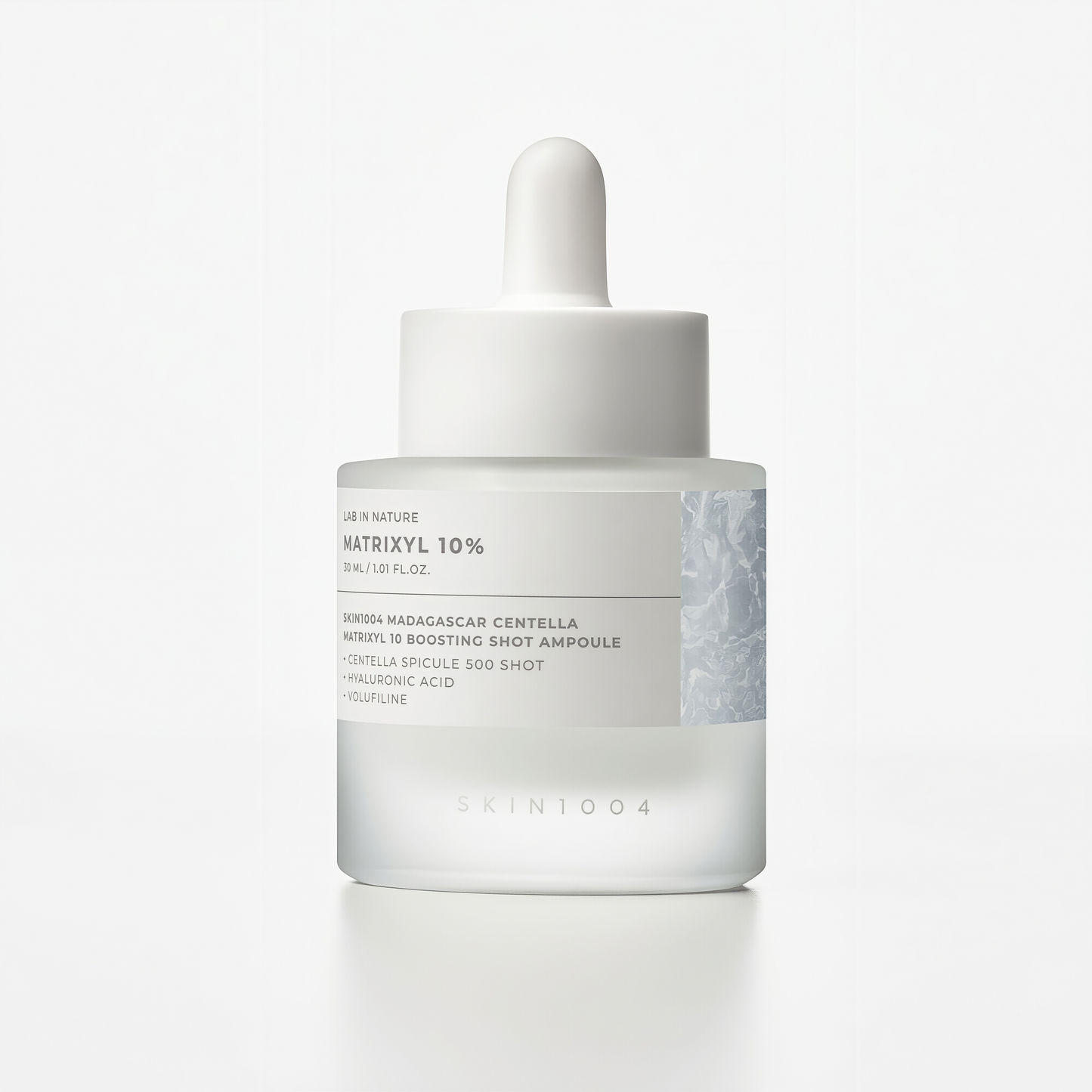 SKIN1004 Matrixyl 10% Boosting Shot Ampoule, Volufiline & Hyaluronic Acid Serum for Face, Spicule for Deep Hydration & Firming, Moisture Volume Care for Under Eye, Korean Skin Care, 1.01fl.oz / 30ml