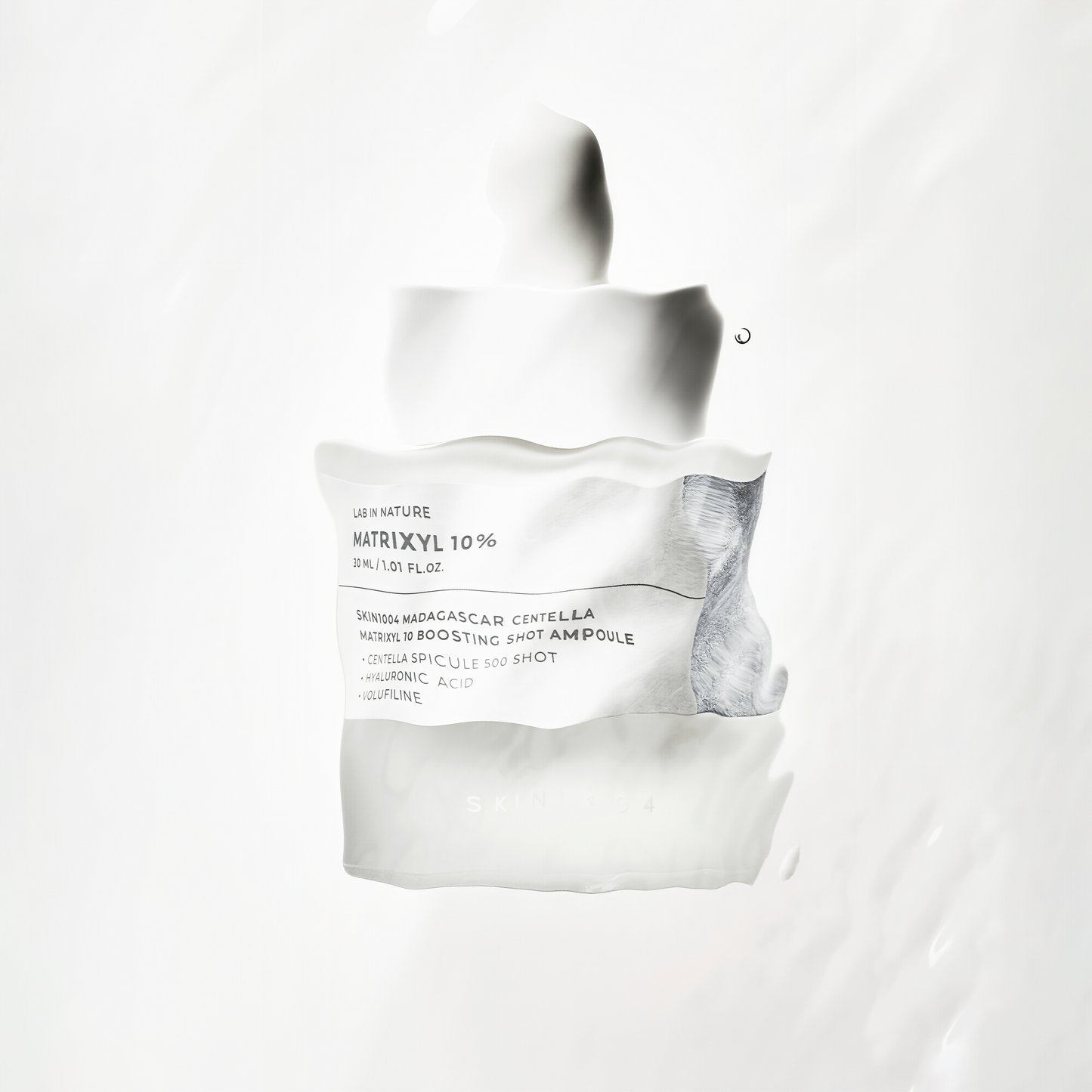 SKIN1004 Matrixyl 10% Boosting Shot Ampoule, Volufiline & Hyaluronic Acid Serum for Face, Spicule for Deep Hydration & Firming, Moisture Volume Care for Under Eye, Korean Skin Care, 1.01fl.oz / 30ml